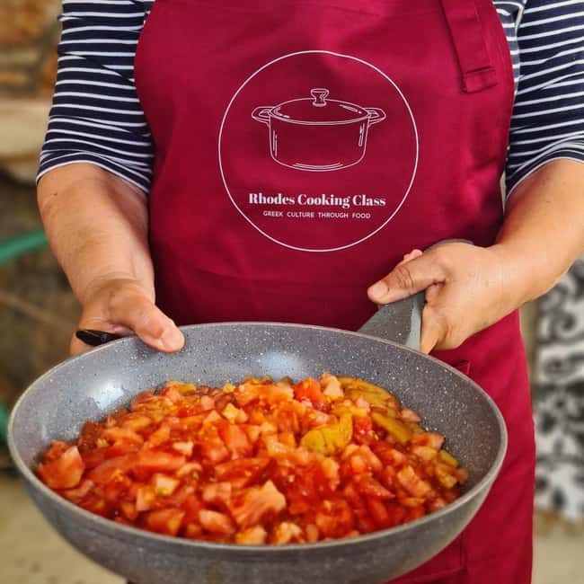 Rhodes: Cooking Class & Lunch at a Traditional Farmhouse - What you actually do in the cooking session