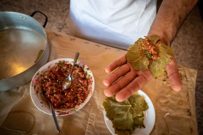 Rhodes: Cooking Lesson and Wine Tasting with Lunch - A village walk below Mount Profitis Ilias
