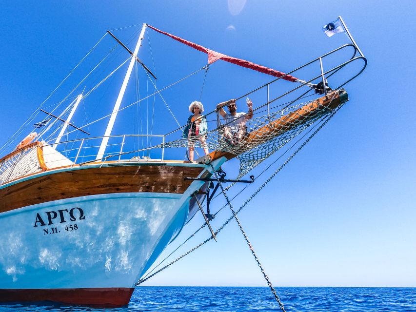 Rhodes: Cruise with 3 Stops, Lunch and Unlimited Drinks - Booking flexibility and meeting details