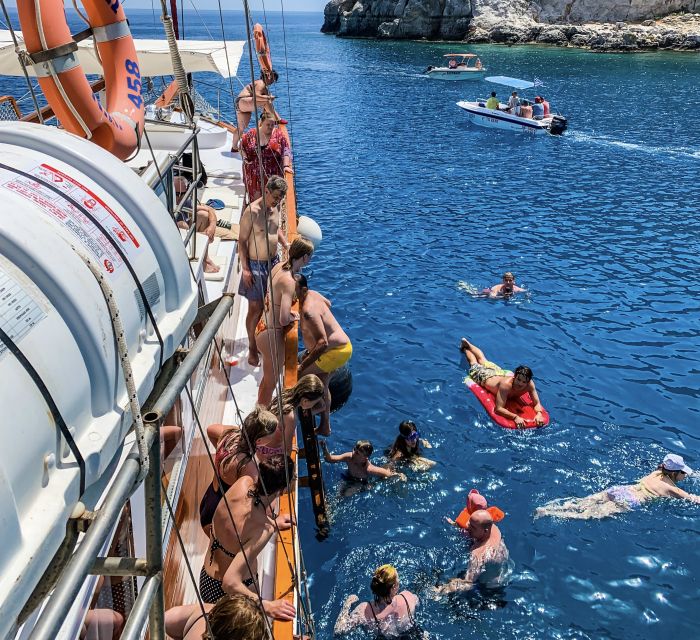 Rhodes: Cruise with 3 Stops, Lunch and Unlimited Drinks - Practical tips for a smoother day