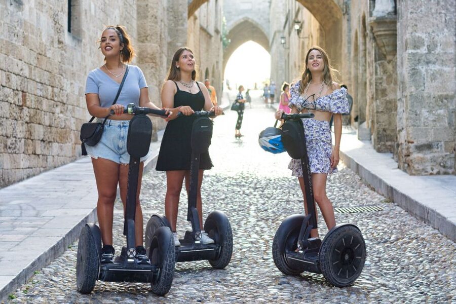 Rhodes: Discover the Medieval City on a Segway - The Medieval Moat and fortifications