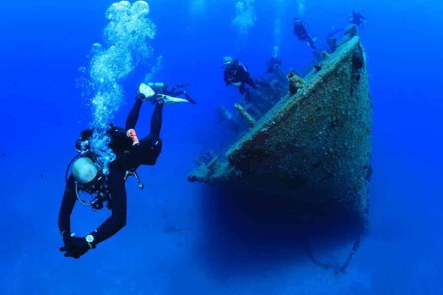 Rhodes: Diving Adventure for Beginners and Experts - One session or the optional second one
