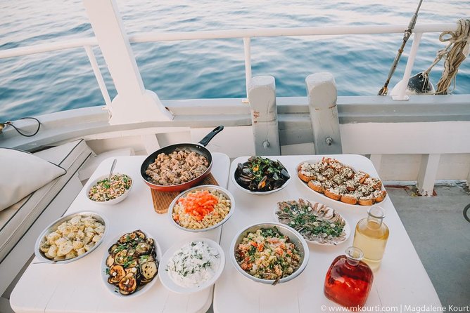 Rhodes Exclusive Swim Cruise Cocktail Open bar & Gourmet Buffet - Starting at Mandraki Harbour beside Rhodes Old Town