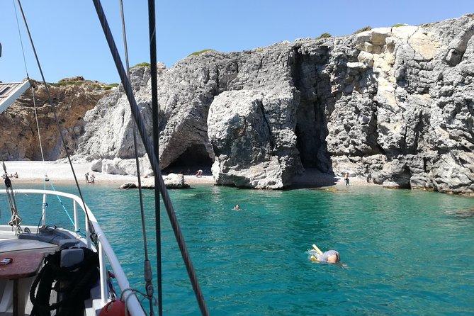 Rhodes Exclusive Swim Cruise Cocktail Open bar & Gourmet Buffet - Passing Faliraki on the way to Afandou