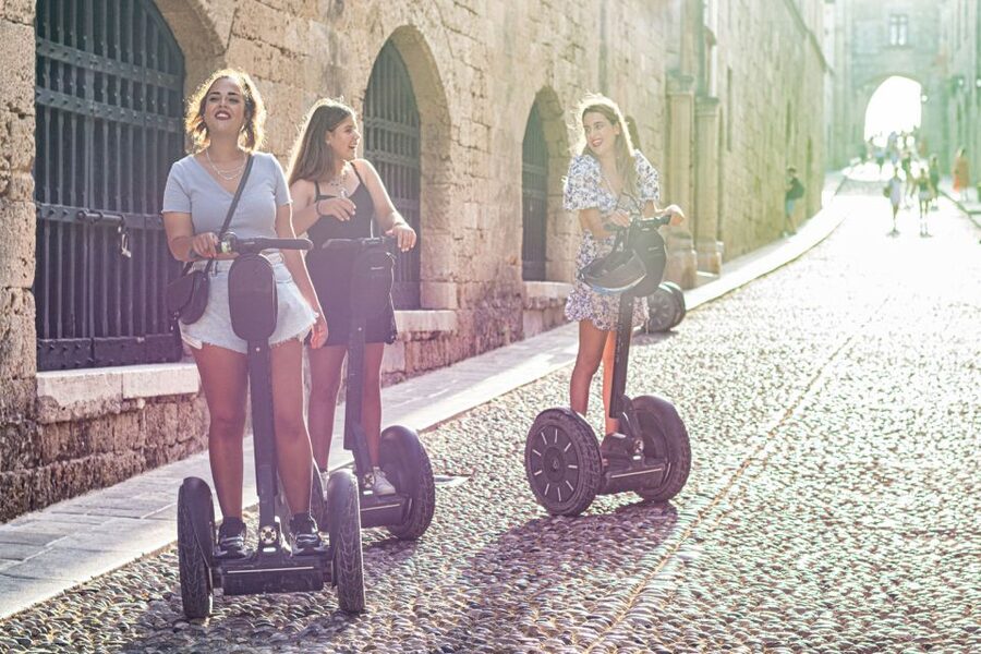 Rhodes: Explore the New and Medieval City on a Segway - Why a Segway works well in Rhodes