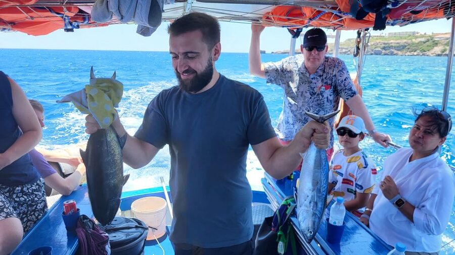 Rhodes: Fishing Trip, Snorkelling, BBQ, & Professional Guide - Why the father-and-son crew matters