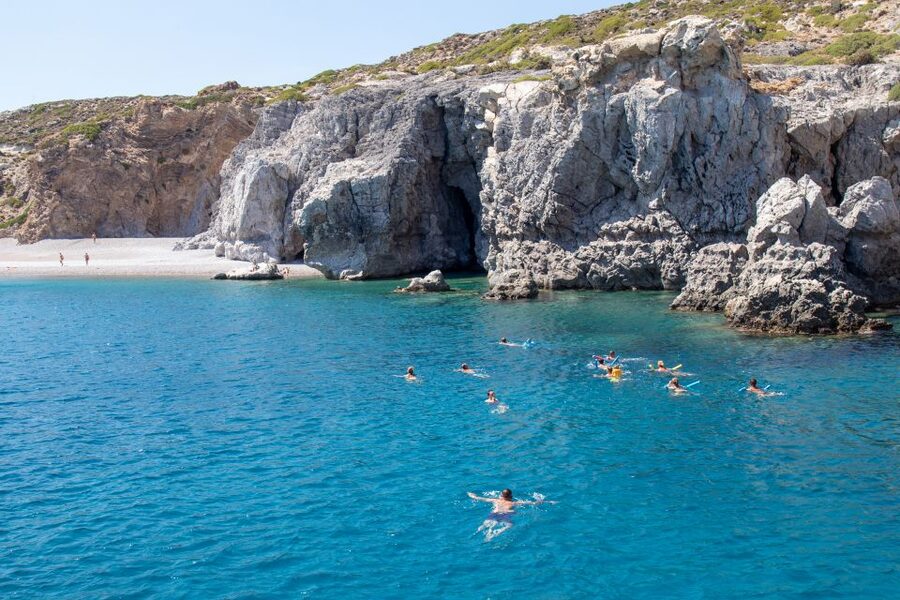 Rhodes: Full Day East Coast Bay to Bay Boat Trip with Lunch - Anthony Quinn Bay: the best first swim
