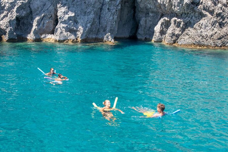 Rhodes: Full Day East Coast Bay to Bay Boat Trip with Lunch - Kallithea Bay: a calm final swim