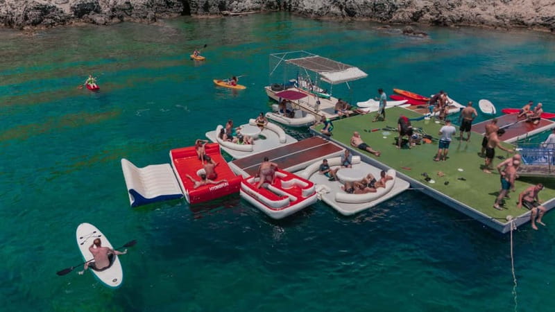 Rhodes: Gulet Trip with Food, Drinks, SUP, Kayak & Swimming - Setting off from Mandraki on El Greco