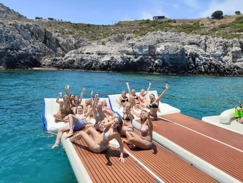 Rhodes: Gulet Trip with Food, Drinks, SUP, Kayak & Swimming - Comfort, music, and the pace of the day