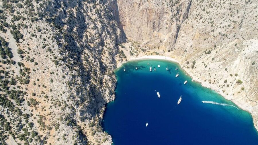 Rhodes: High-Speed Boat to Symi Island and St George's Bay - St George’s Bay and the 30-minute swim