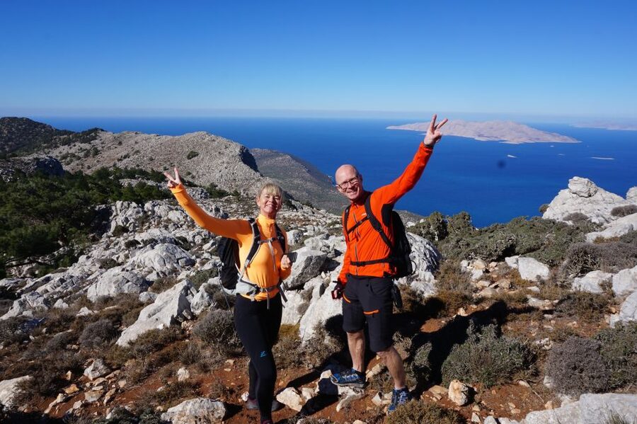 Rhodes: Hiking Tour to the Summit of Akramitis with Photos - Spring brings flowers, herbs, and orchids
