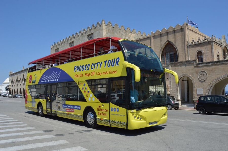 Rhodes: Hop-On Hop-Off City Tour Bus - Monte Smith and the Acropolis of Ancient Rhodes