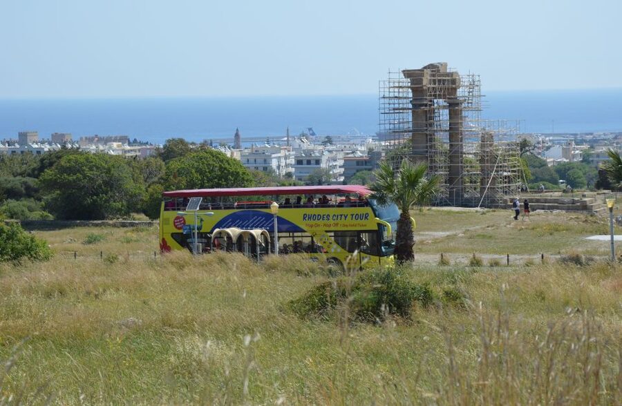 Rhodes: Hop-On Hop-Off City Tour Bus - Audio commentary, WiFi, and the real comfort level