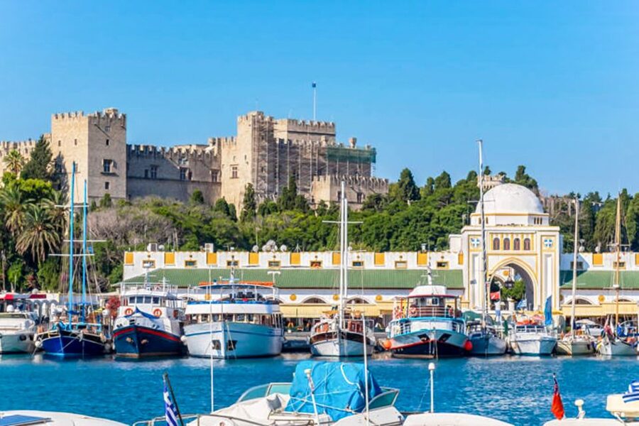 Rhodes: Hop-On Hop-Off Sightseeing Bus Tour - Nea Agora and the modern city