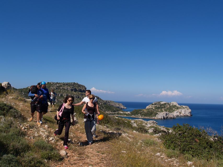 Rhodes: Ladiko Bay Rock Climbing and Rappelling Experience - Climbing the Ladiko routes