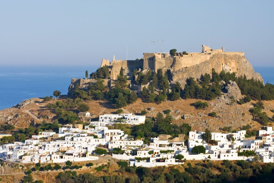 Rhodes: Lindos Acropolis Entry Ticket & Optional Audio Guide - Heat, steps, and the practical effort