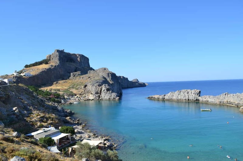 Rhodes: Lindos & Butterfly Valley Guided Tour - Butterfly Valley, 100 minutes among water and trees