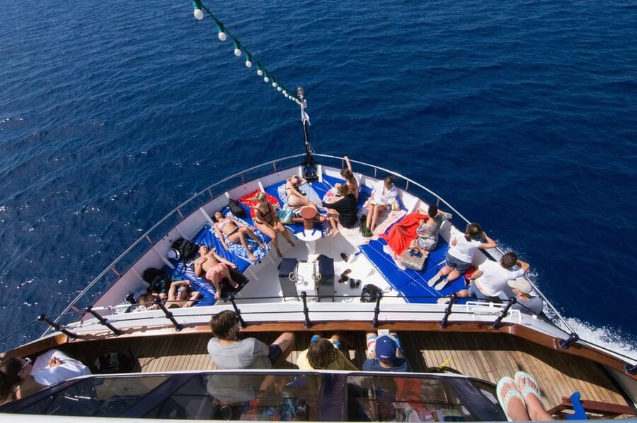 Rhodes: Lindos Cruise with 2 Swim Stops - Why this cruise works so well for Lindos