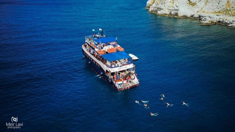Rhodes: Lindos Cruise with 2 Swim Stops - Three hours to explore Lindos