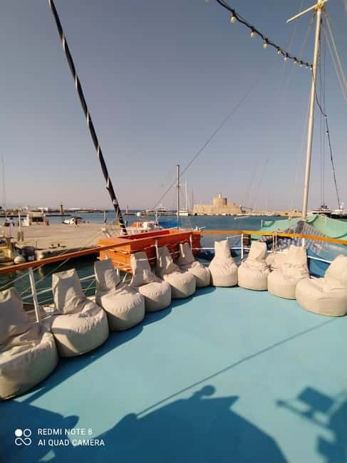 Rhodes: Pleasure Cruise for Swimming and Snorkeling - What the boat day feels like between stops