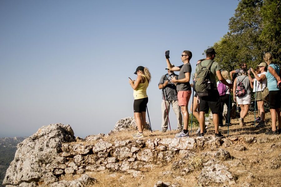Rhodes: Profitis Ilias Guided Sunset Hike - The Italian hotels and Villa de Vecchi