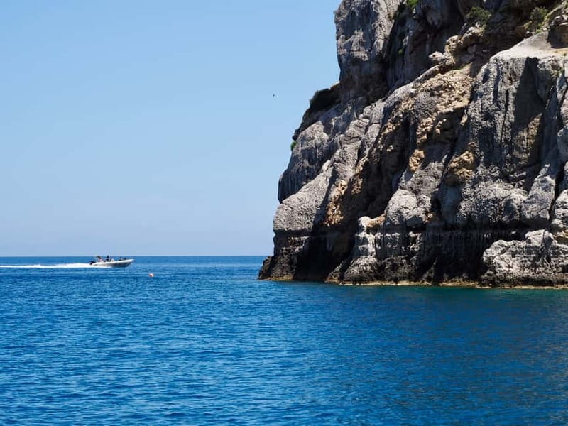 Rhodes: RIB Cruise with Drinks and 4 Swim Stops - The captain makes the difference