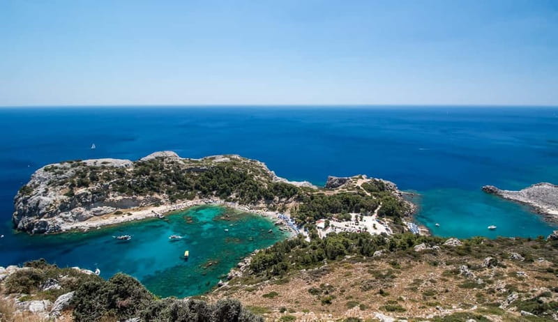 Rhodes: RIB Cruise with Drinks and 4 Swim Stops - Setting off on the modern RIB