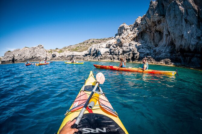 Rhodes Sea Kayaking Tour - Ladiko Beach and the first real water break