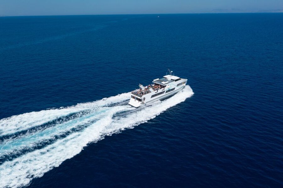 Rhodes: Speedboat trip to Symi Town and Panormitis Monastery - The five-minute view over Symi Town
