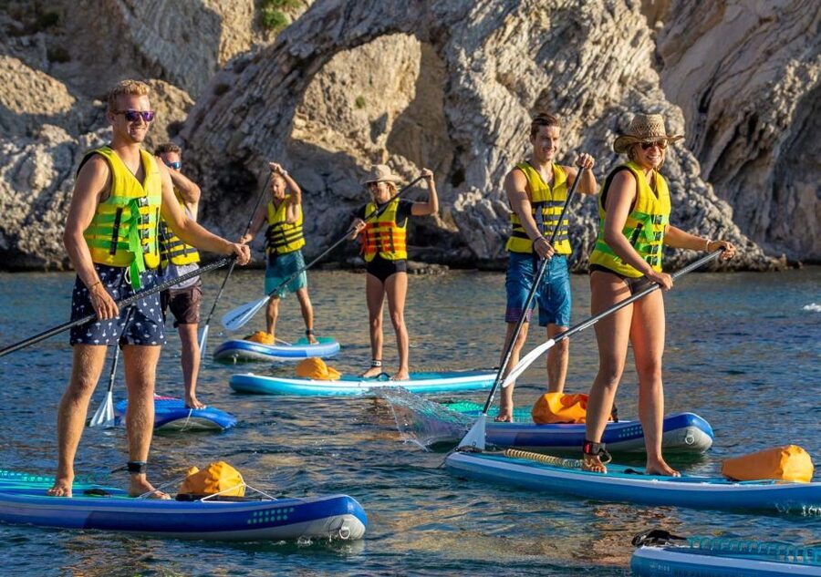 Rhodes: Stand-Up Paddleboard and Snorkeling Tour - Snorkeling in the sea cave