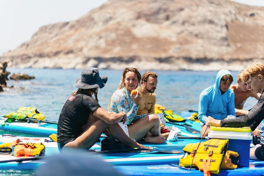 Rhodes: Stand-Up Paddleboard and Snorkeling Tour - Returning to Stegna without rushing