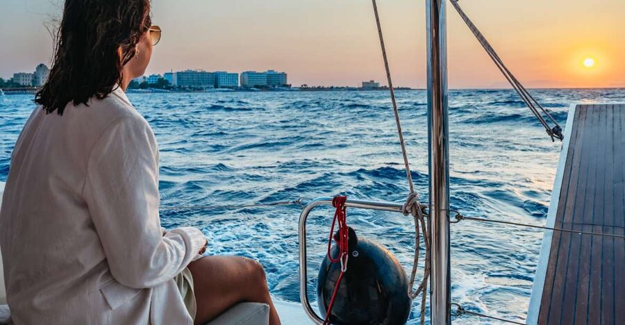 Rhodes: Sunset Catamaran Cruise with Dinner Buffet & Drinks - Final verdict: a very good Rhodes evening for the price