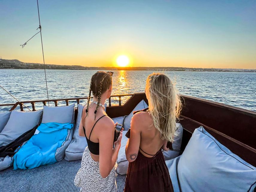 Rhodes: Sunset Cruise with Greek BBQ and Unlimited Drinks - Setting sail from Mandraki Harbour