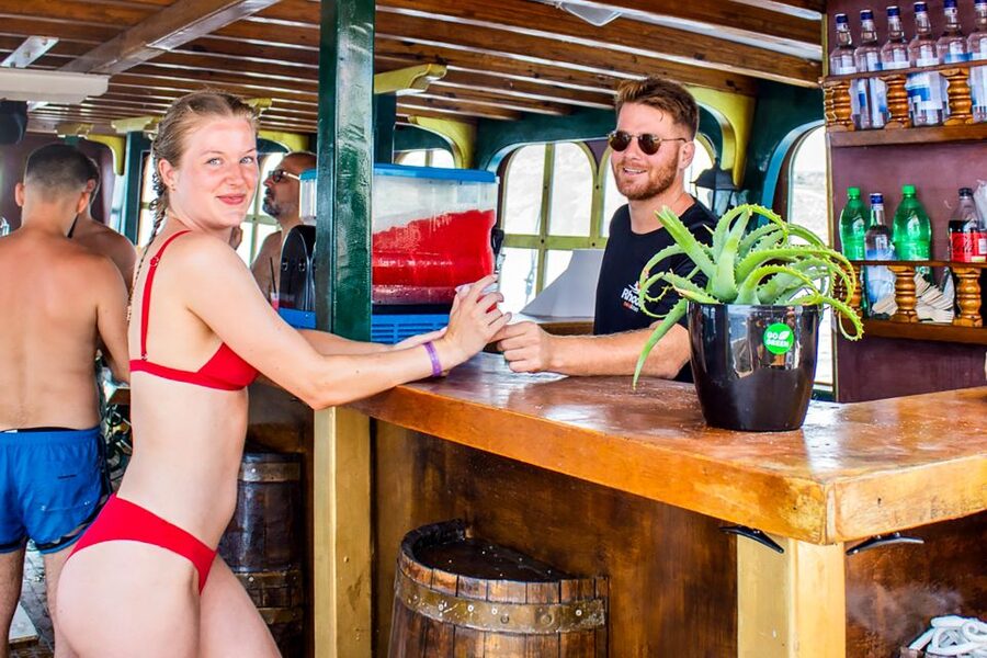 Rhodes: Sunset Cruise with Greek BBQ and Unlimited Drinks - The ride toward Kallithea Springs