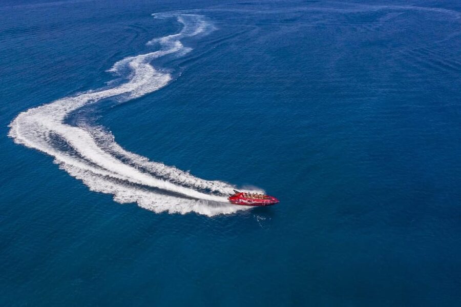 Rhodes Town: Adrenaline Jet Boat Adventure - The first 10 minutes around Mandraki Harbour