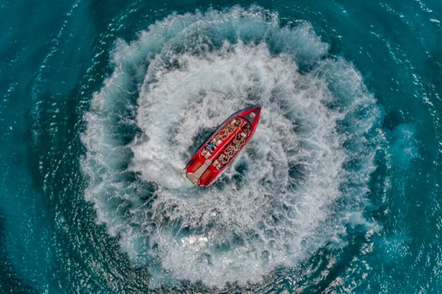 Rhodes Town: Adrenaline Jet Boat Adventure - The final five minutes and the return to Mandraki