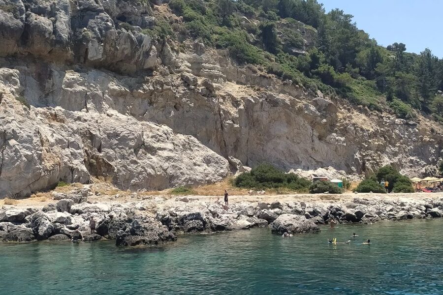 Rhodes Town: Anthony Quinn, Kalithea & Afandou Boat Cruise - The real value at $32.57