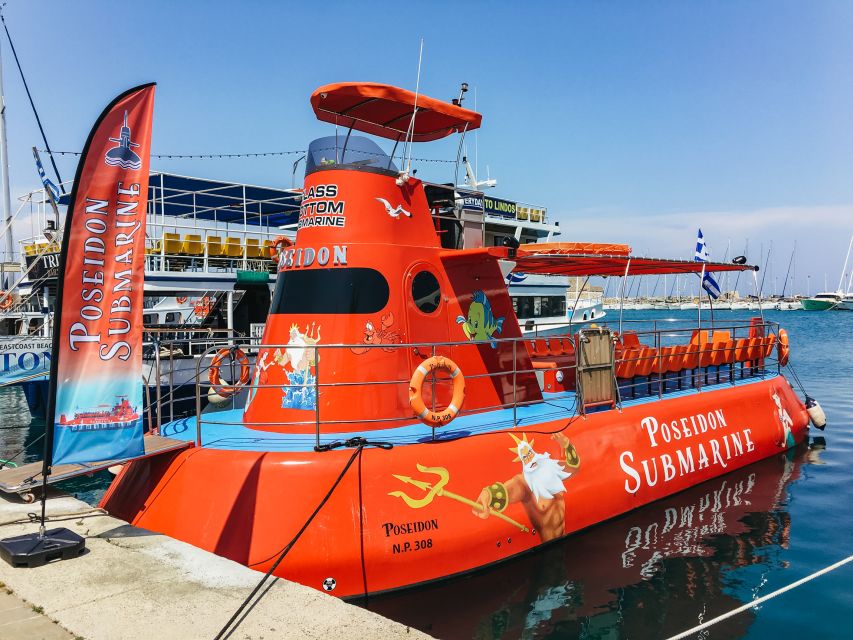 Rhodes Town: Submarine Cruise with Underwater Views - What the Poseidon Submarine experience really is