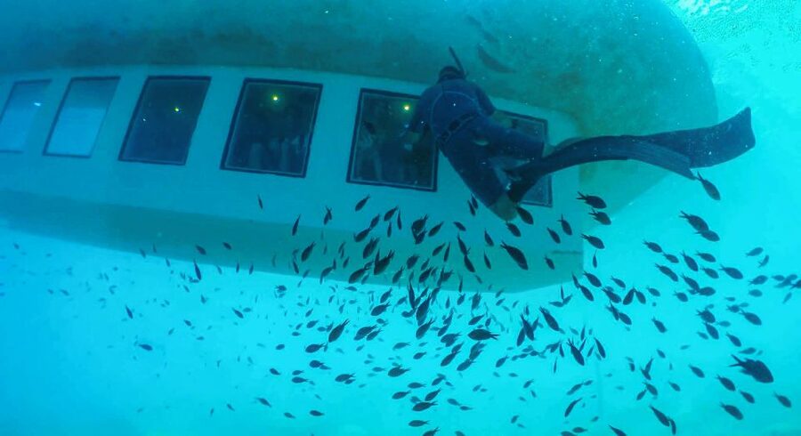 Rhodes Town: Submarine Cruise with Underwater Views - Five minutes past the Old Town walls