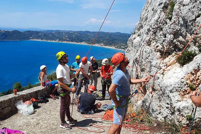 Rock Climbing Experience in Corfu for Beginners - The views toward the Ionian Coast and Diapontian Islands