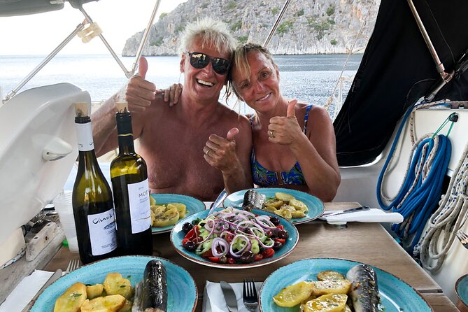 Sailing Cruise in Nafplio | with Local Treats - Swimming stops in hard-to-reach coves
