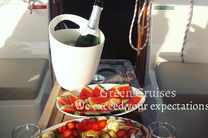 Sailing to Dia Island with lunch on Bavaria 51 Heraklion, Crete - Who will get the most from four hours