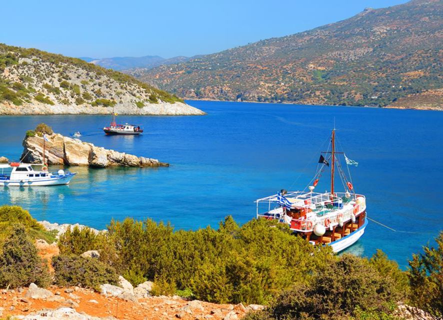 Samos: Boat Tour with BBQ Lunch to Samiopoula - BBQ lunch on Kakorema Beach