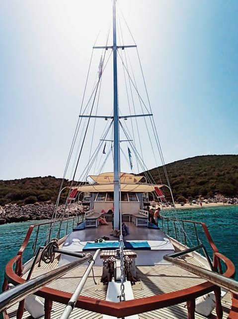 Samos East Coast by Boat with Beachside BBQ - Setting Out From Pythagorion on the Archangelos