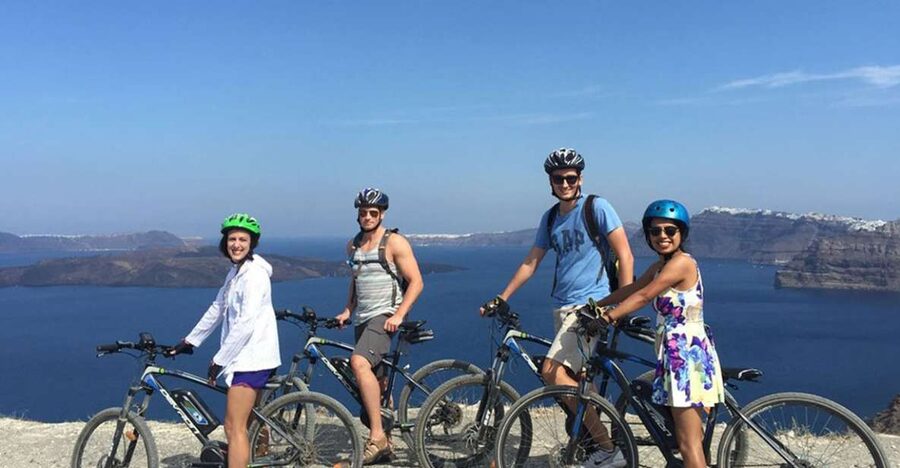 Santorini: Around the Island by Electric Bike - Megalochori’s lanes and the heart on the rock