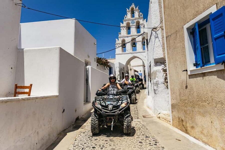 Santorini: ATV Quad Bike Tour with Lunch - Why an ATV is a smart way to see southern Santorini