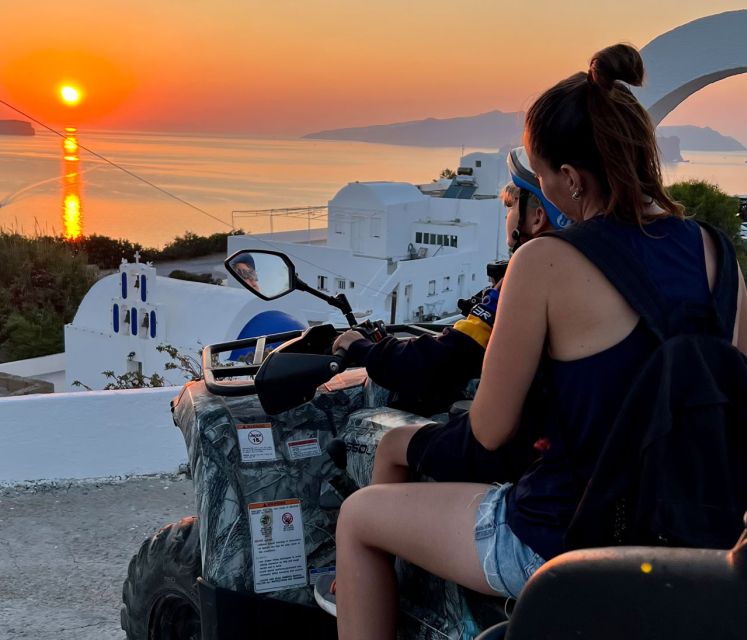 Santorini: ATV-Quad Experience - Caldera views from the southern side