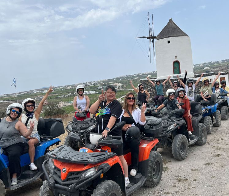 Santorini: ATV-Quad Experience - The cave chapel and the road to Vlichada