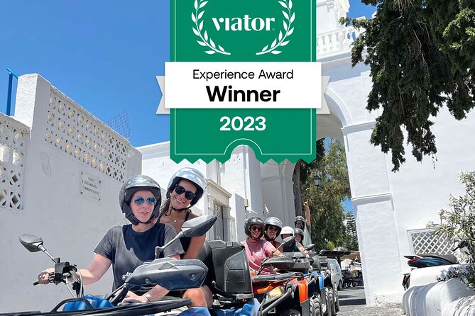 Santorini ATV-Quad Experience: Off-Road Adventure & Hotel Pickup - Riding the dusty paths through Santorini’s south